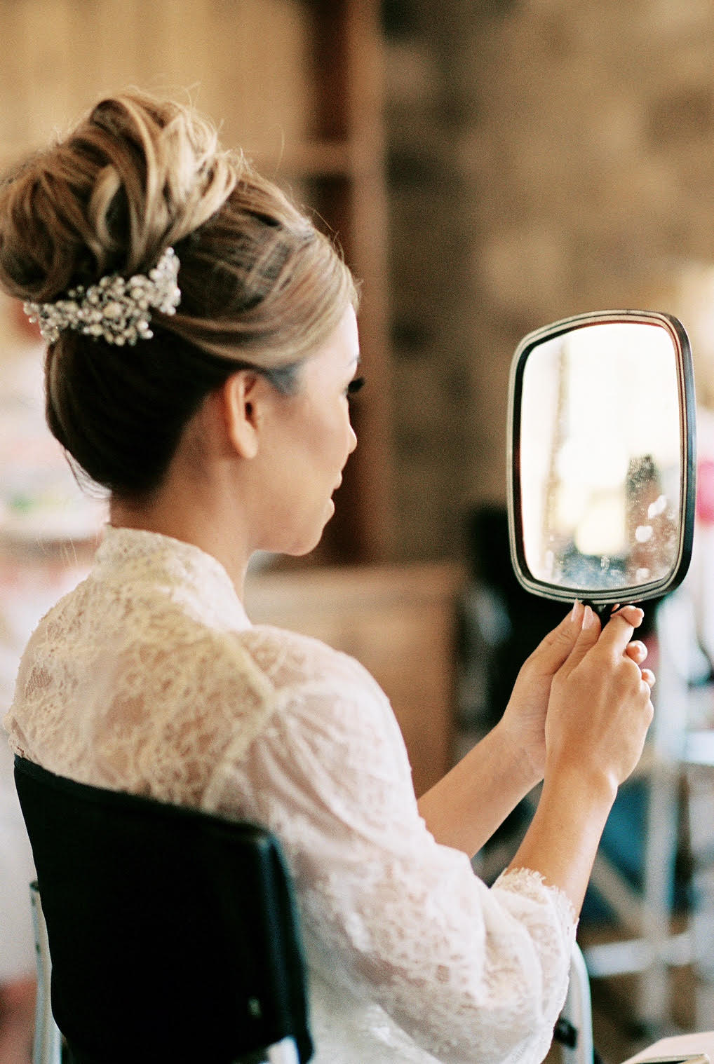 Hair & Makeup for Former Clipper Dancer’s Wedding in Santa Ynez