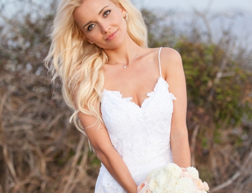 Russian Blonde Bridal Photo