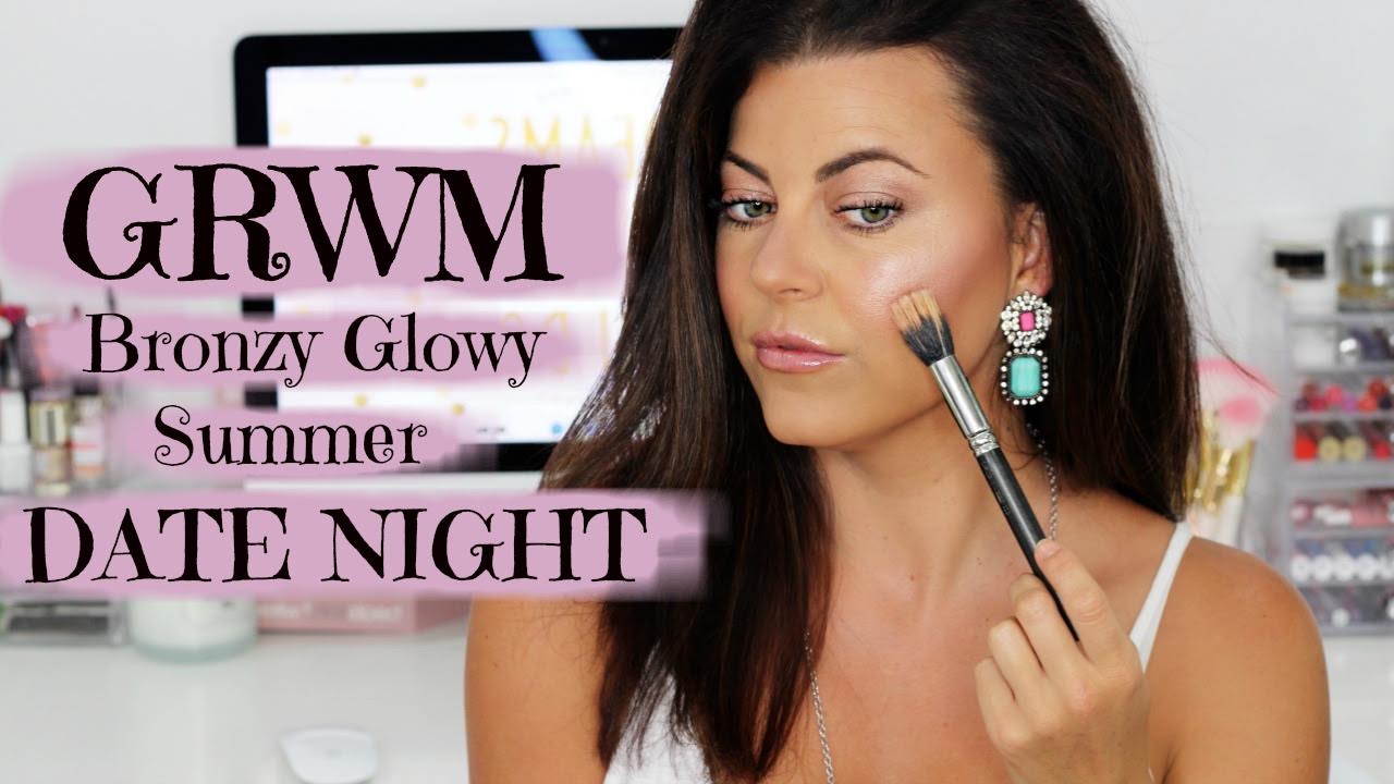 Bronzy Glowy Date Night GRWM