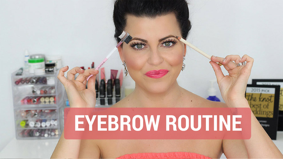 Eyebrow-Routine Makeup Tutorial